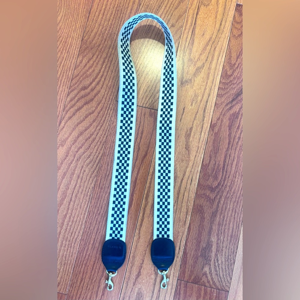 Claire V. Checkerboard Bag Strap
